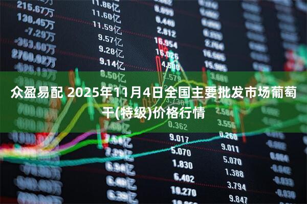 众盈易配 2025年11月4日全国主要批发市场葡萄干(特级)价格行情
